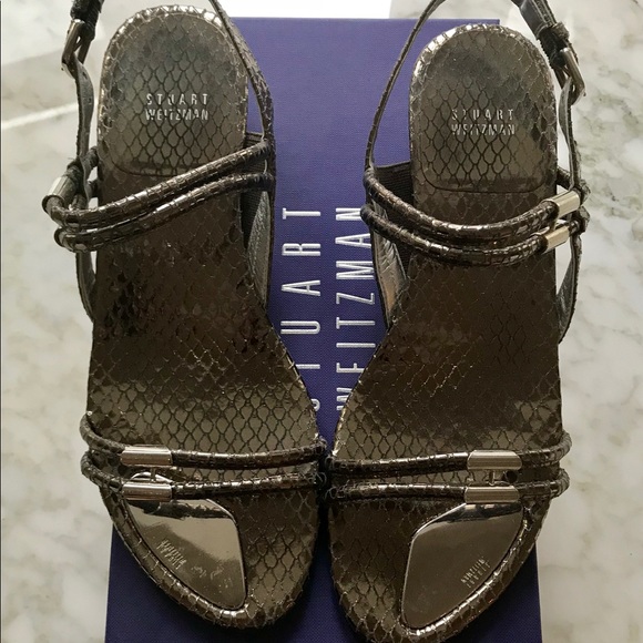 Stuart Weitzman Wedge Sandal - Picture 2 of 6
